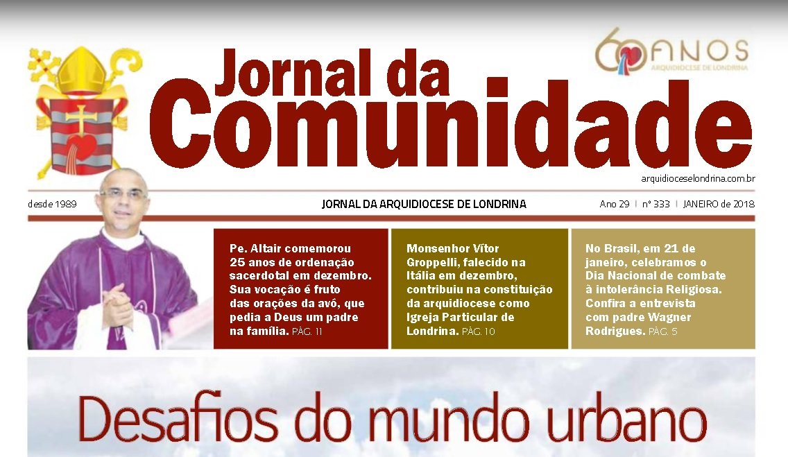 Jornal da Comunidade Edição Janeiro 2018