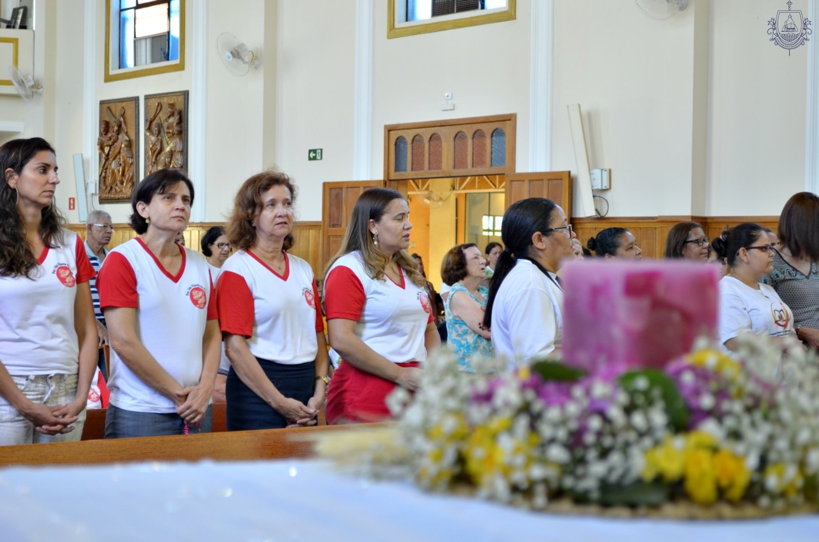 Catequistas fazem Romaria ao Santuário N. S. Aparecida, Vila Nova