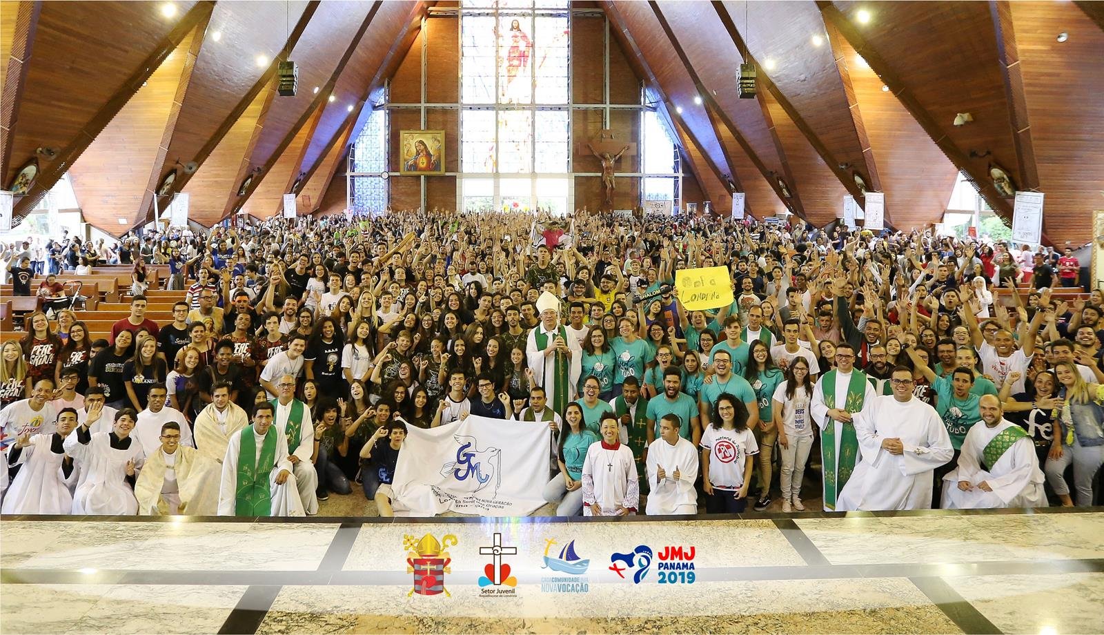 2ª Jornada Missionária da Juventude lota a Catedral de Londrina