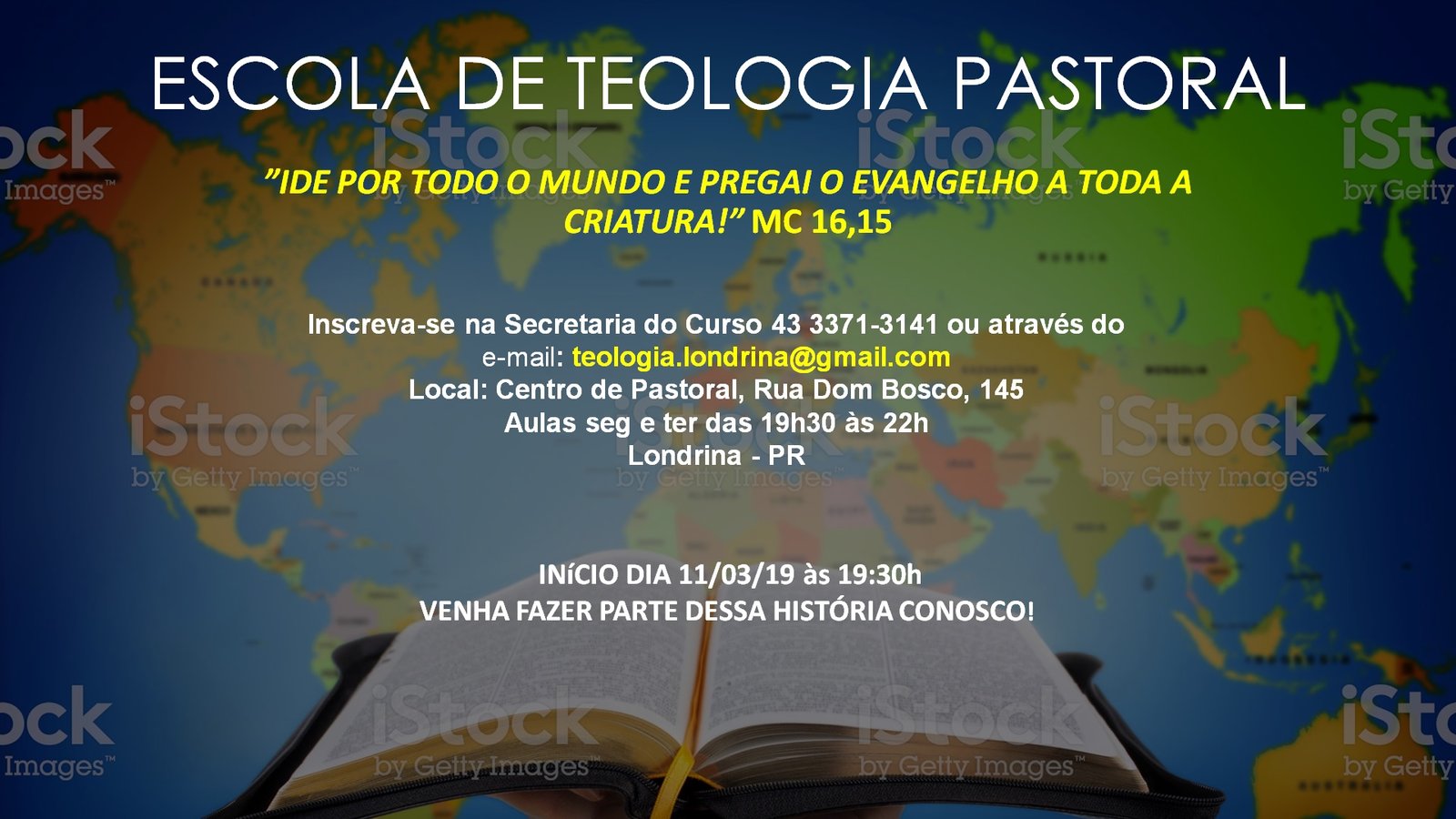 Escola de Teologia Pastoral – 2019