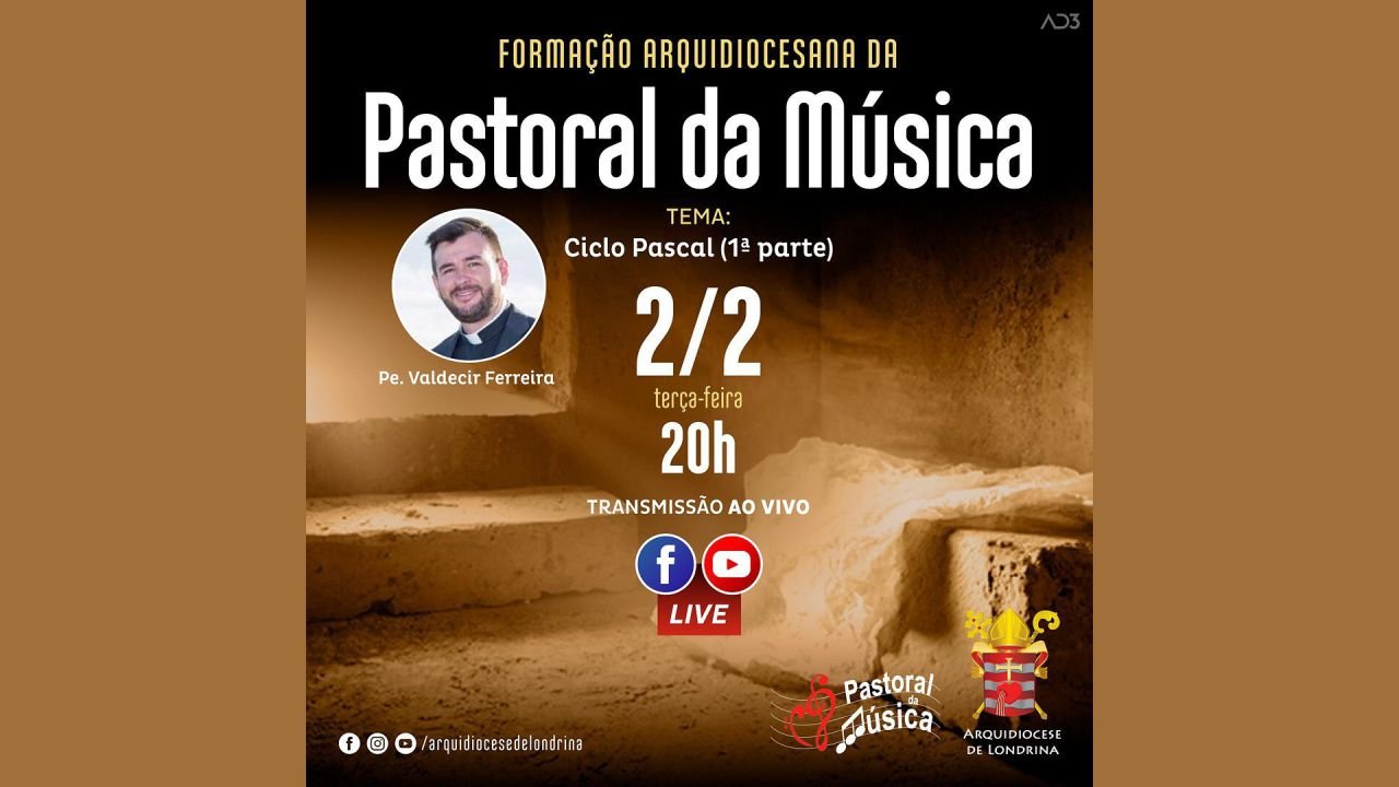 VÍDEO: Formação Arquidiocesana da Pastoral da Música – Ciclo Pascal