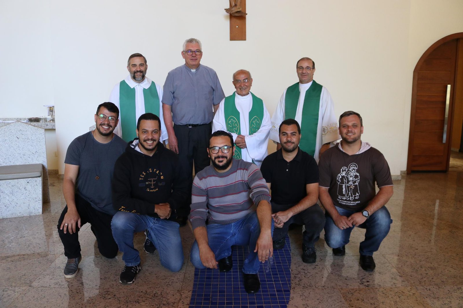 Seminaristas fazem retiro em preparação para ordenação diaconal