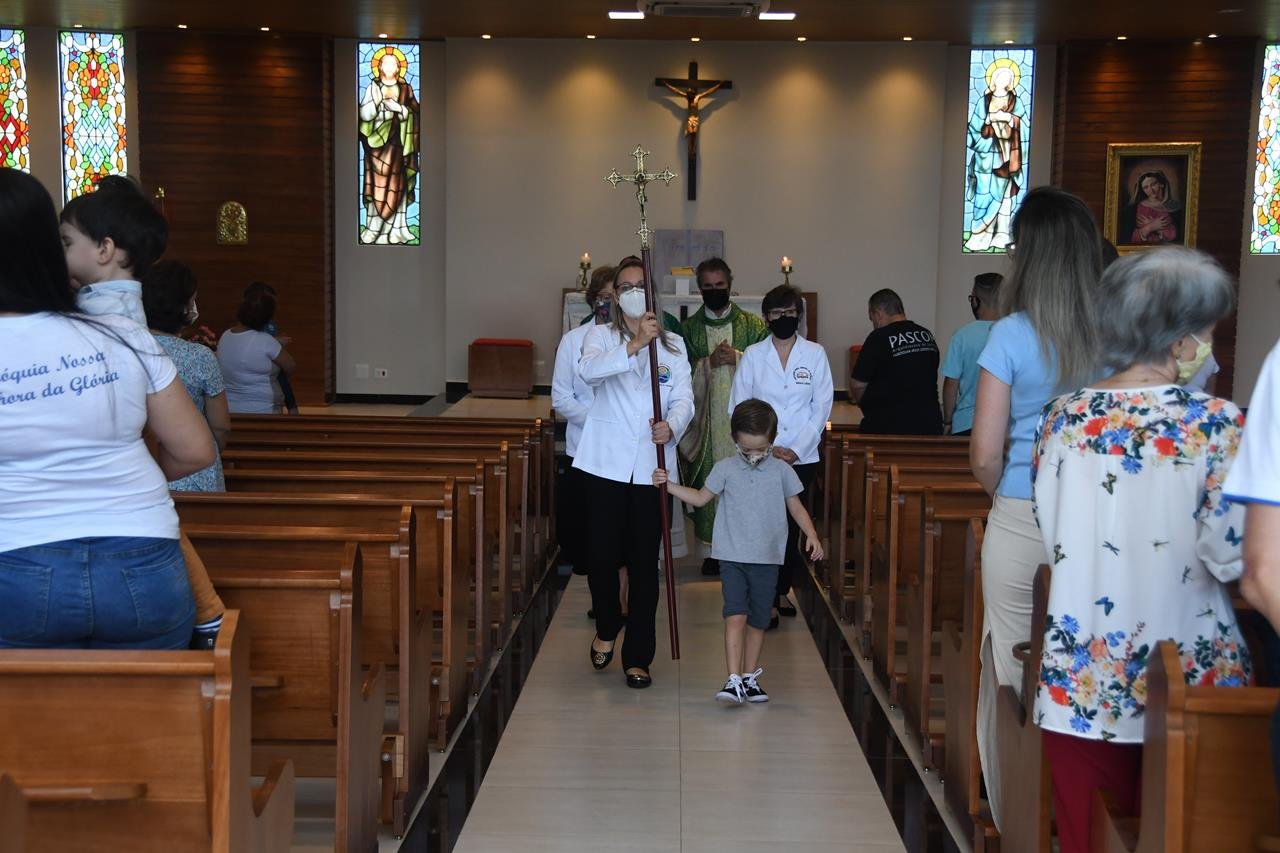 Comunidade autista participa de missa no Santuário do Silêncio