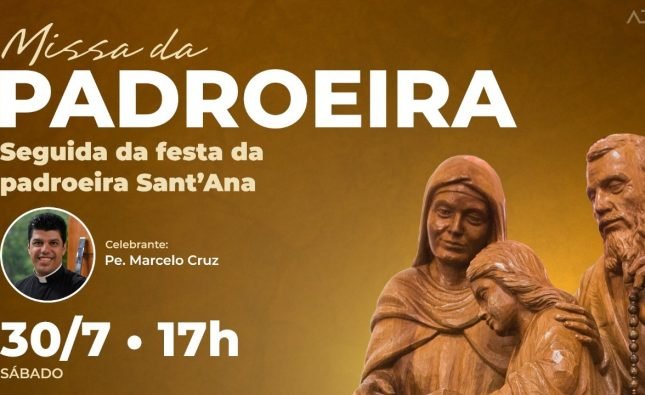 Paróquia Sant’Ana promove festa pelo dia da padroeira