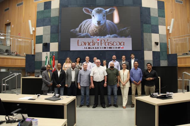 LONDRIPÁSCOA: DOM GEREMIAS FALA SOBRE A ESPIRITUALIDADE DA PÁSCOA NA CÂMARA DE VEREADORES