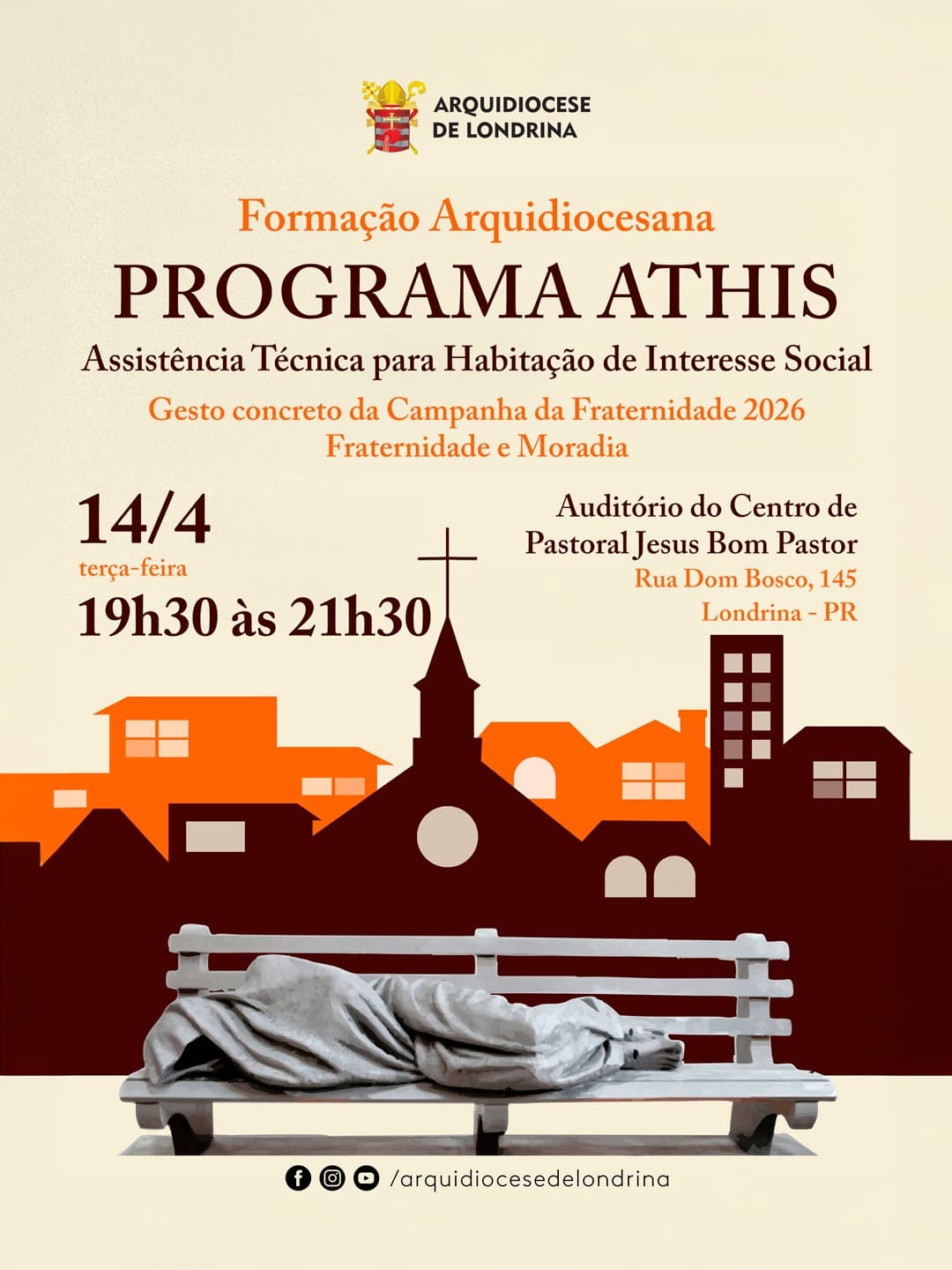 FORMAÇÃO ARQUIDIOCESANA PROGRAMA ATHIS (Assistência Técnica para Habitação de Interesse Social)