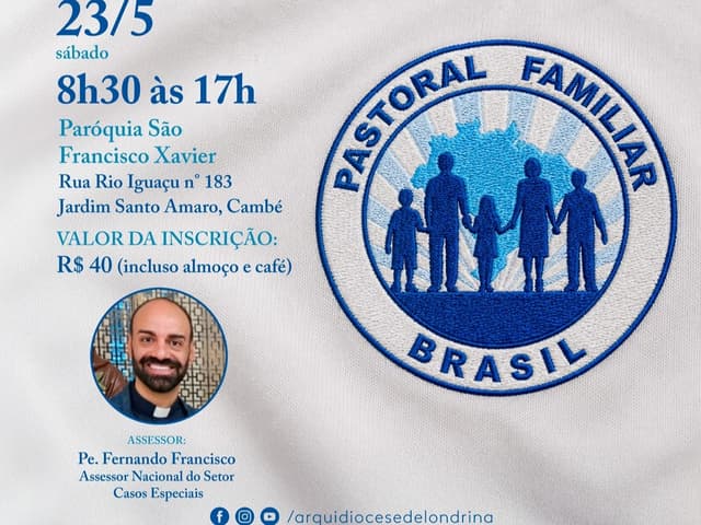 FORMAÇÃO ARQUIDIOCESANA DA PASTORAL FAMILIAR