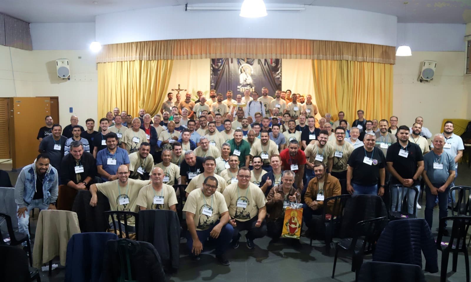 ENCONTRO PARA HOMENS DA PARÓQUIA CRISTO REI DE CAMBÉ ABORDA IMPORTÂNCIA DA PRESENÇA MASCULINA NO SEIO FAMILIAR