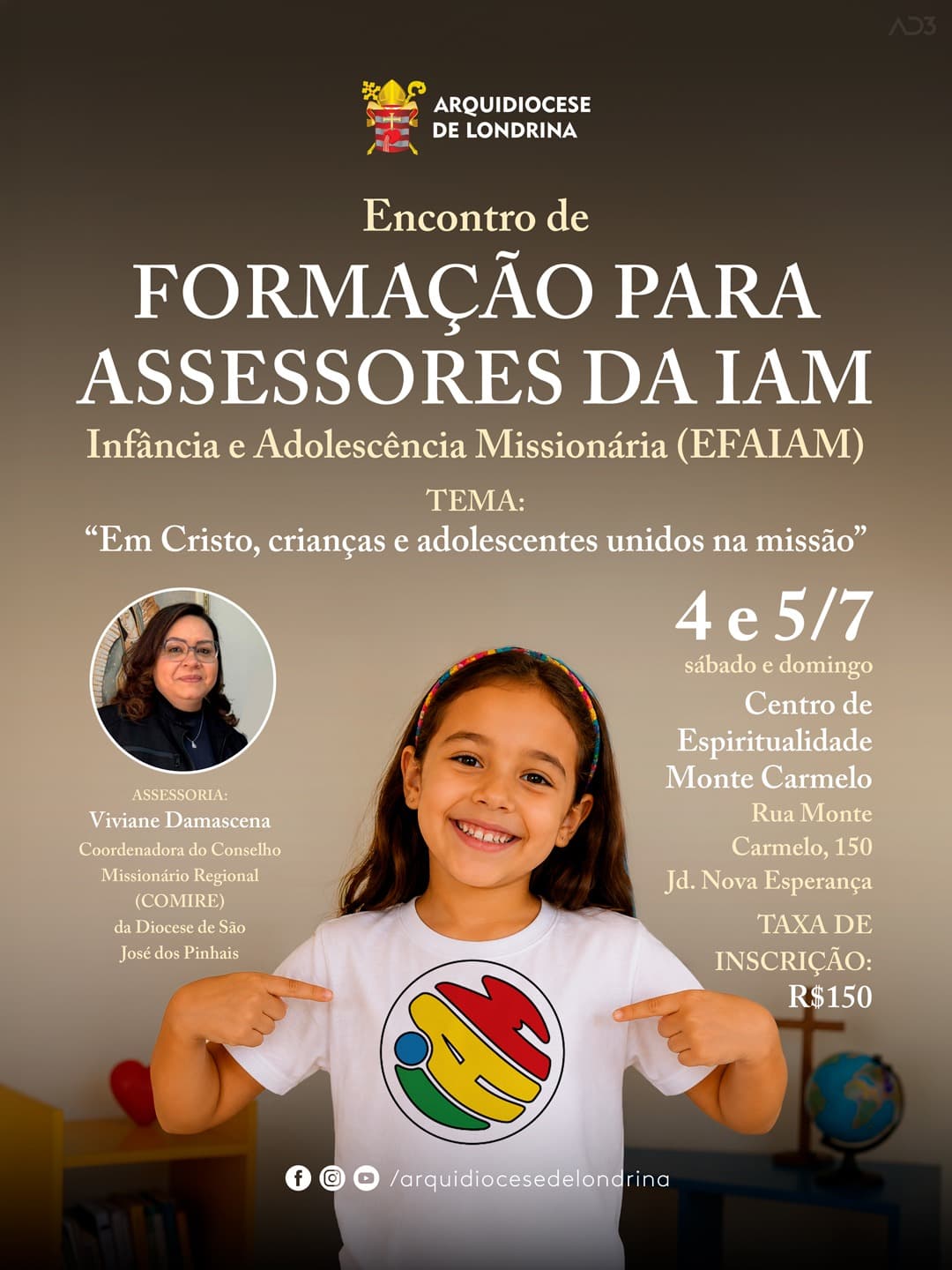 ENCONTRO DE FORMAÇÃO PARA ASSESSORES DA IAM