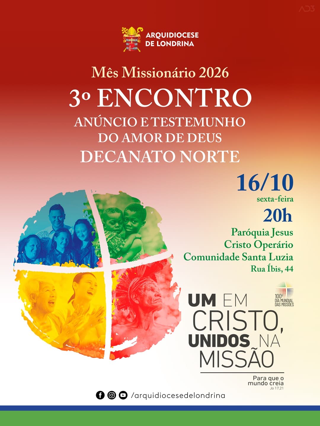 3º ENCONTRO DO MÊS MISSIONÁRIO 2026
