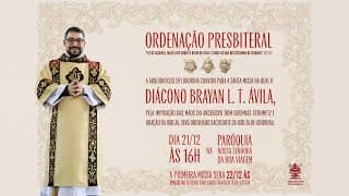 ORDENAÇÃO PRESBITERAL • Diácono Brayan Lee Thompson Ávila