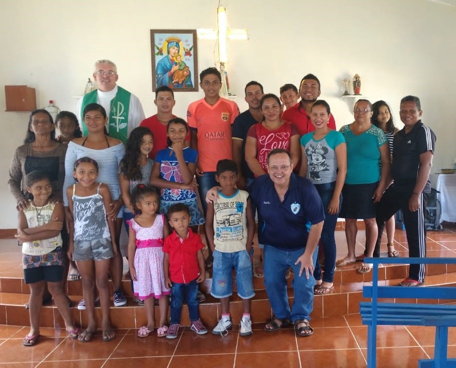 Dom Geremias visita padres da arquidiocese em missão no Amapá