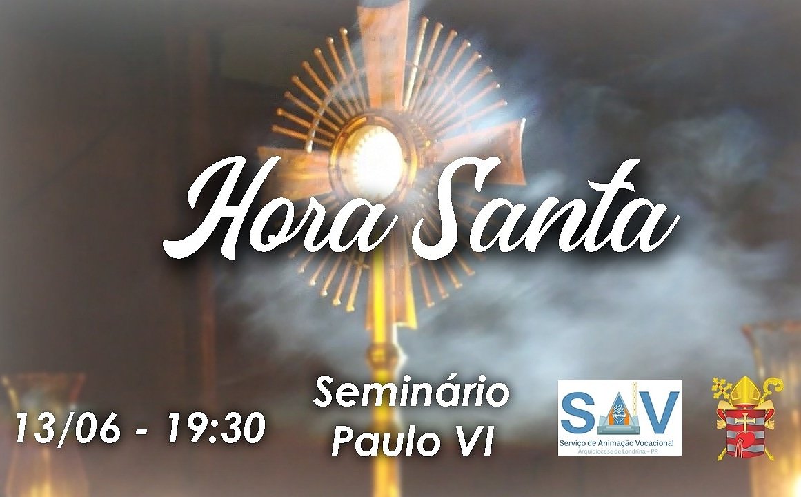 Hora Santa no Seminário Paulo VI