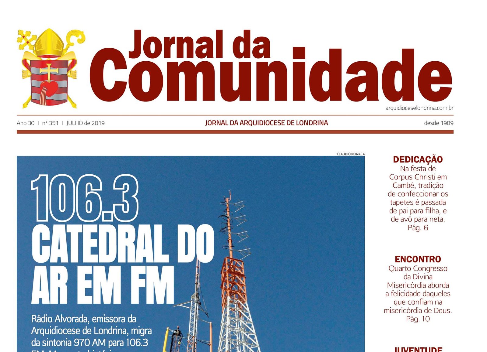 Jornal da Comunidade – Edição Julho 2019