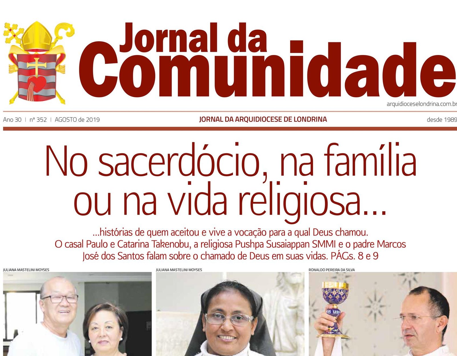 Jornal da Comunidade – Edição Agosto 2019