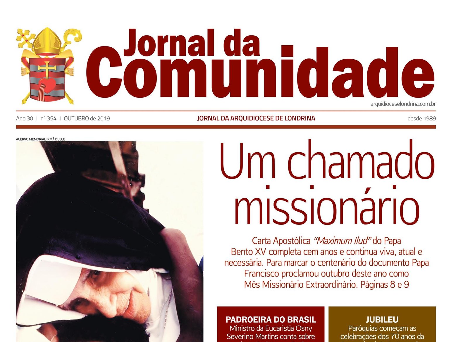 Jornal da Comunidade – Edição Outubro 2019