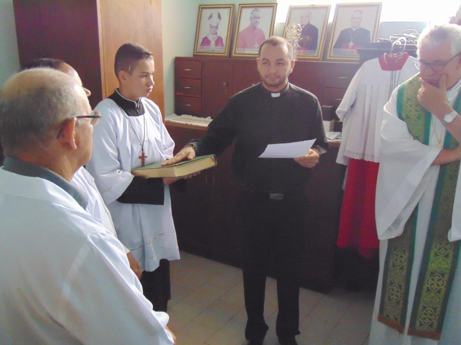 Comunidade de São Martinho acolhe padre Vagne Gama