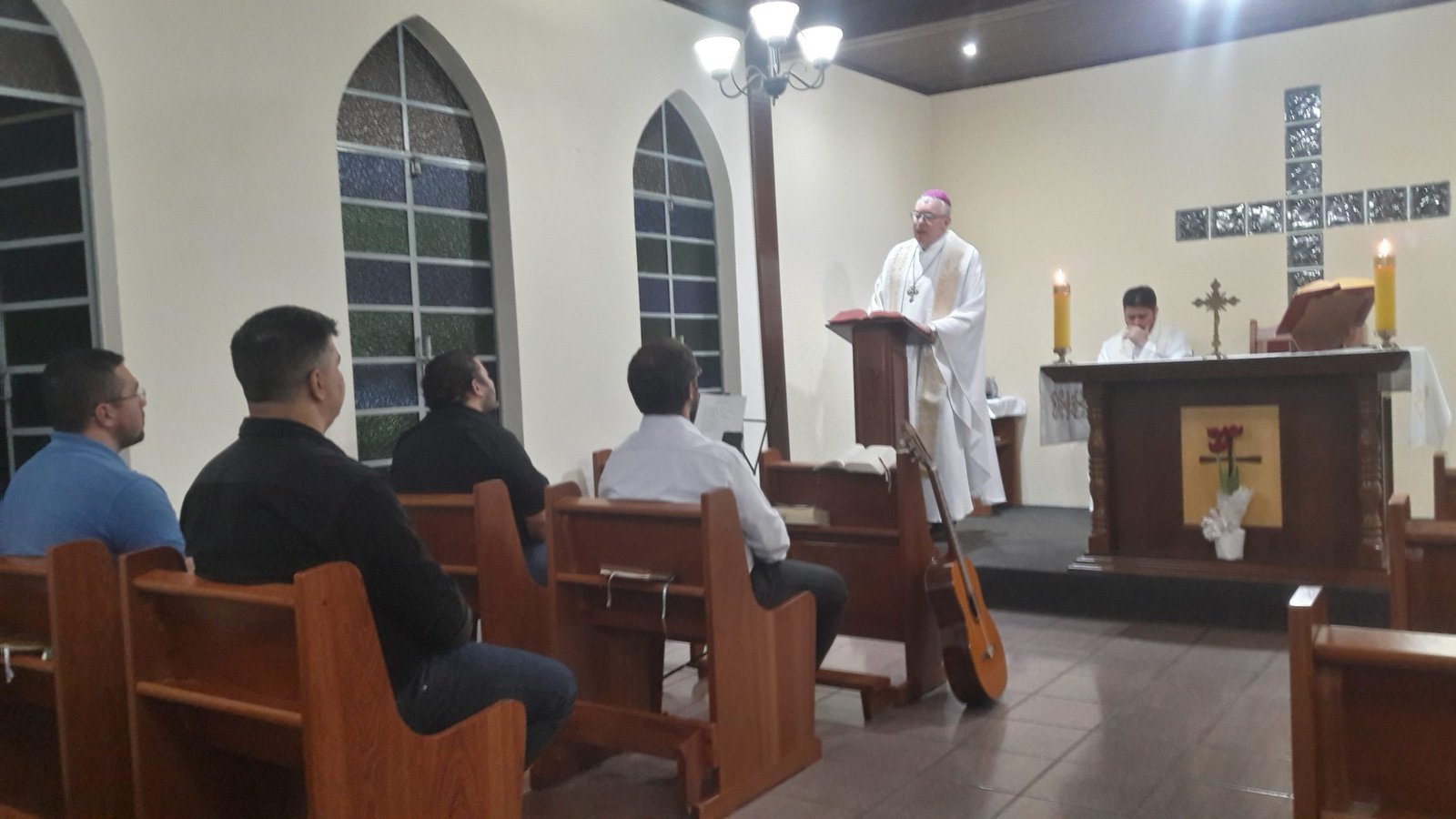 Dom Geremias celebra no Seminário Propedêutico São José