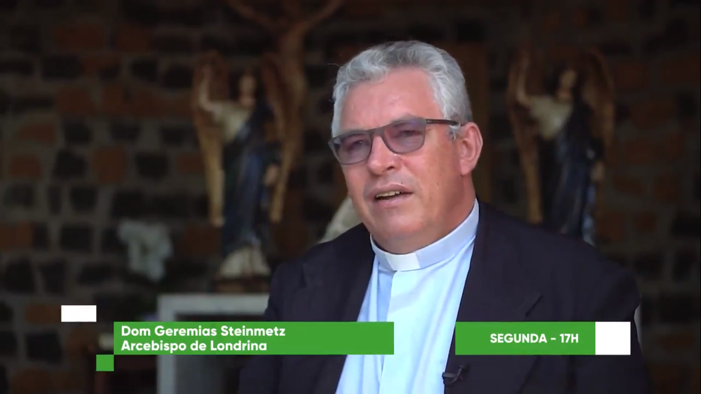 Dom Geremias participa do programa Bispos do Brasil da TV Evangelizar