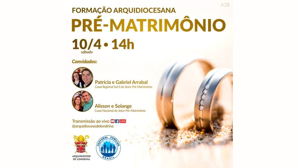 Formação Arquidiocesana Pré Matrimônio Arquidiocese De Londrina 