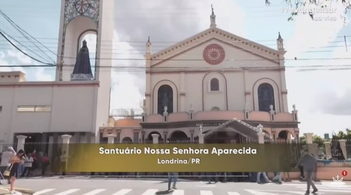 TV Evangelizar realiza transmissões de missas do Santuário em Londrina pelo Youtube
