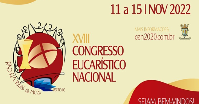 Dom Geremias participa do XVII Congresso Eucarístico Nacional em Recife de 11 a 14 de novembro