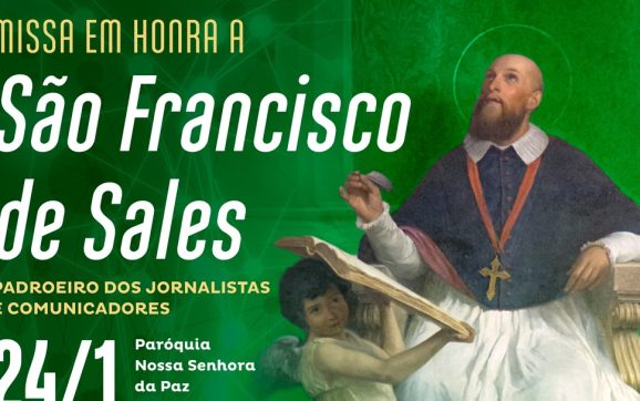 MISSA EM HONRA A SÃO FRANCISCO DE SALES