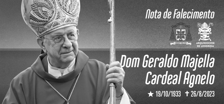 Nota de falecimento: Cardeal Geraldo Majella Agnelo