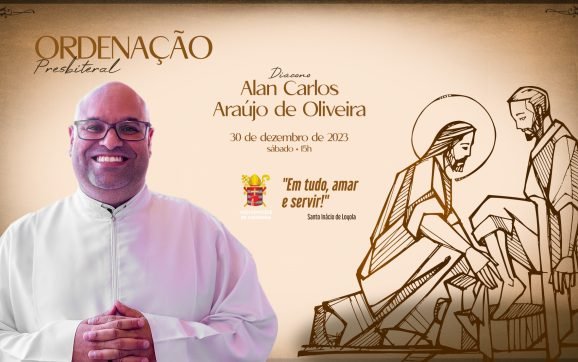 Santa Missa de ordenação presbiteral do diácono Alan Carlos de Oliveira