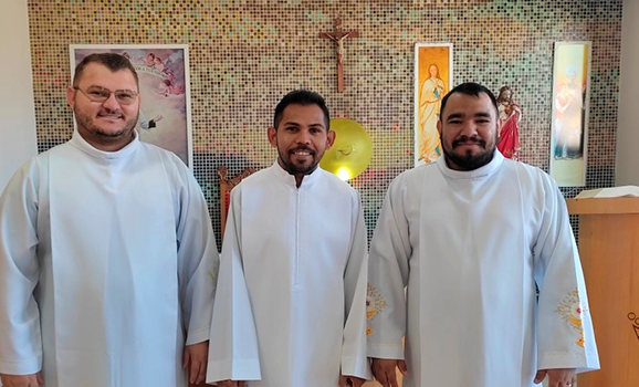 Josefinos de Murialdo terão ordenação de três novos diáconos em Caxias do Sul
