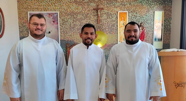 Josefinos de Murialdo terão ordenação de três novos diáconos em Caxias do Sul