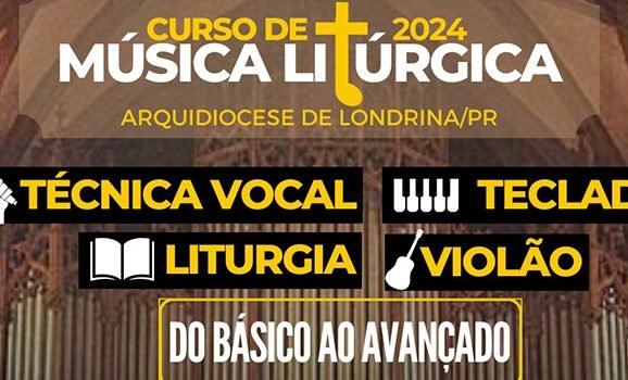 Inscrições abertas para o curso de Música da arquidiocese