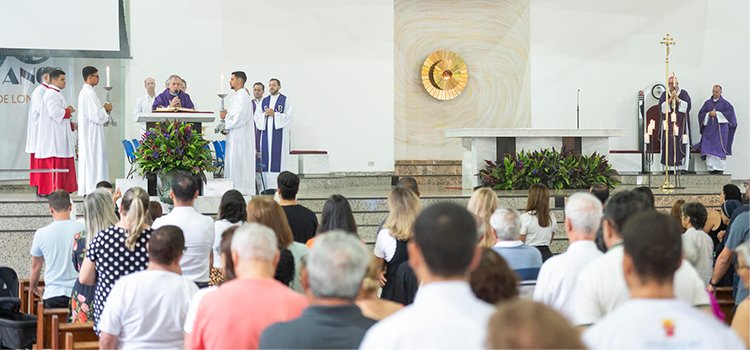 Santa Missa marca os 90 anos da Catedral de Londrina