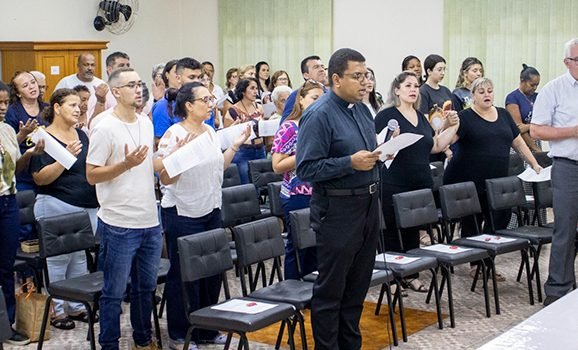 Dom Geremias abre Semana de Liturgia na Paróquia São José Operário