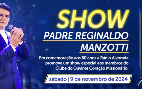 Show com o padre Reginaldo Manzotti