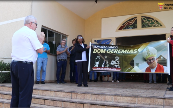 Dom Geremias faz visita pastoral à Paróquia São Sebastião