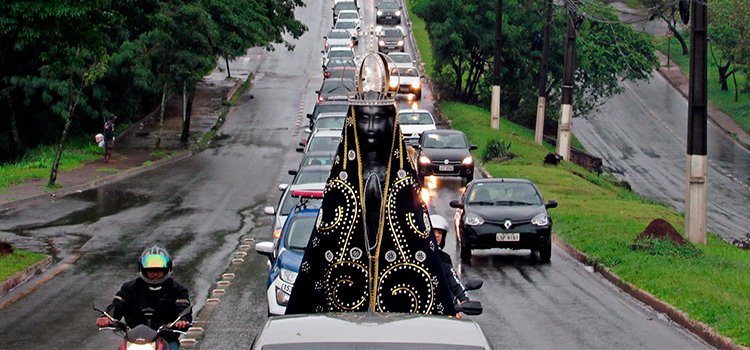 Carreata e bênção de carros em homenagem à padroeira devem atrair mais de 1,5 mil veículos