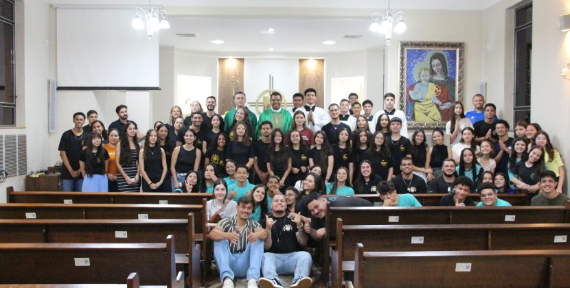 SETOR JUVENIL REALIZA MISSA JOVEM NO SANTUÁRIO EUCARÍSTICO