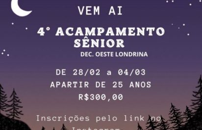 4 acampamento senior