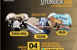 Curso de música abre inscrições para 2025