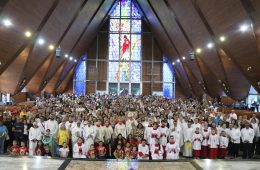 Peregrinação Jubilar do Decanato Sul reza pelo Papa Francisco e pela Igreja