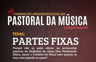 Capa Formacao Pastoral da Musica Partes fixas