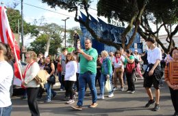 Peregrinos de Esperança com as paróquias do Decanato Centro