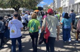 Pastorais Sociais, Comunidades Eclesiais de Base e GBR fazem peregrinação do Ano Santo da Esperança