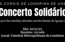 Concerto Solidário – Os Corais de Londrina se unem!