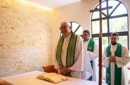 Dom Geremias celebra seus 35 anos de sacerdócio com Missa no Centro de Pastoral